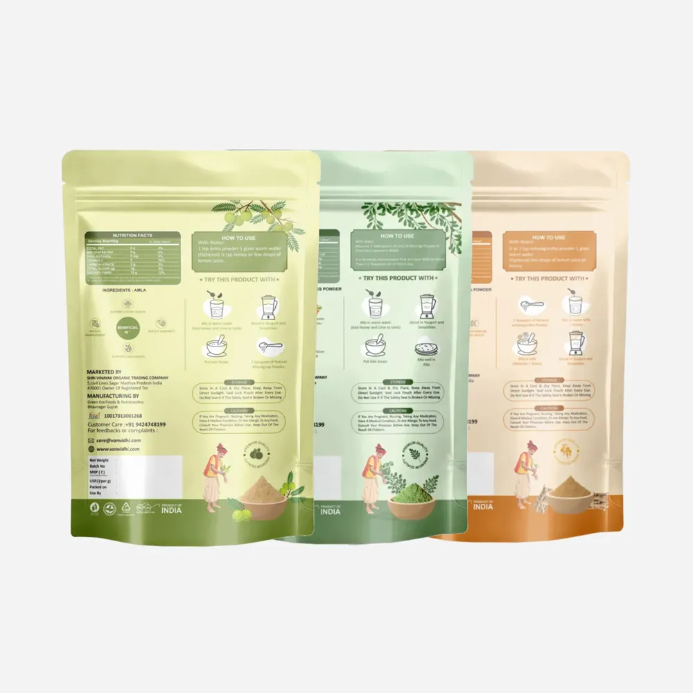 Combo 10 Amla + Ashwagandha + Moringa