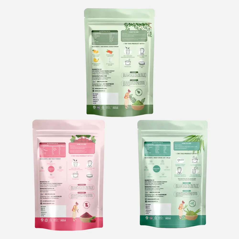 Wheatgrass + Beetroot + Moringa