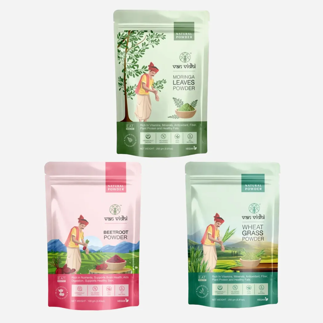 Wheatgrass + Beetroot + Moringa
