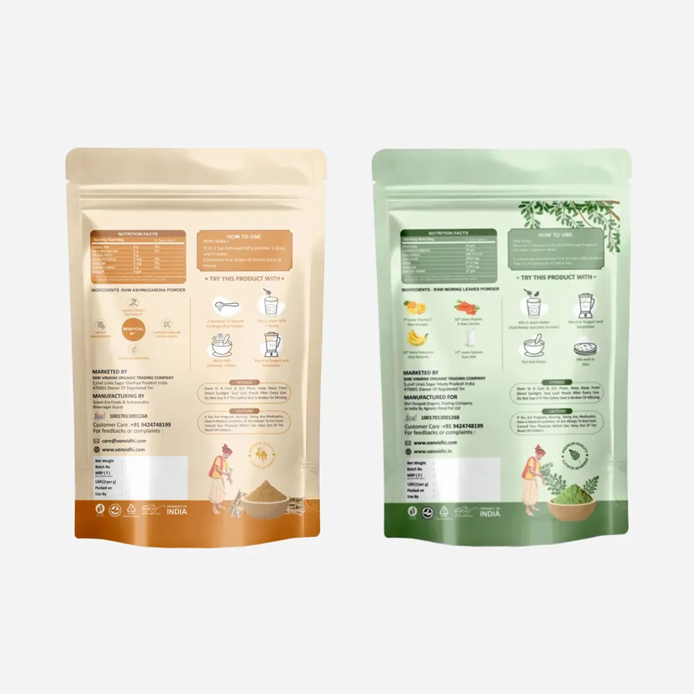 Combo 4 Ashwagandha + Moringa