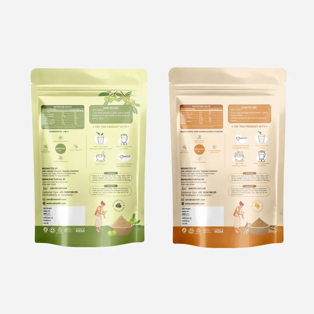 Combo 8 Amla + Ashwagandha